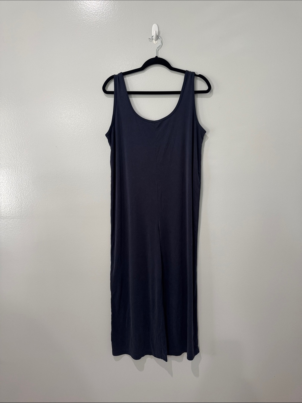 Marine Layer Lexi Rib Knit Jumpsuit Romper Size M Summer Travel Resort Wear